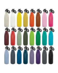 Powder Coated Vacuum Bottle With Flip Lid